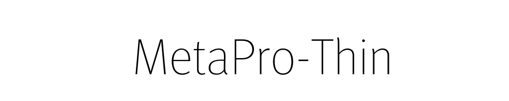 MetaPro-Thin