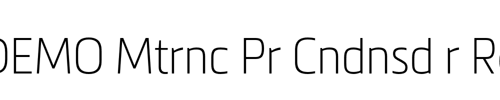 FSP DEMO Mtrnc Pr Cndnsd r Regular