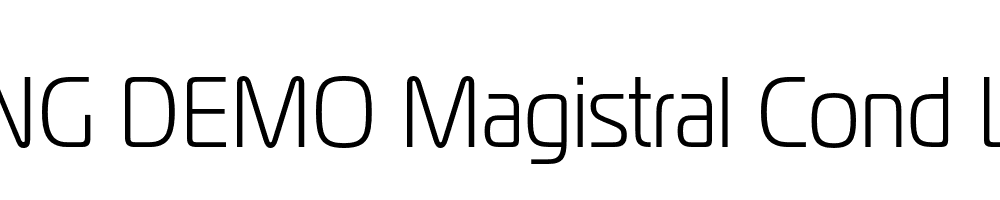  DEMO Magistral Cond Light Regular