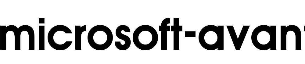 Microsoft Avant