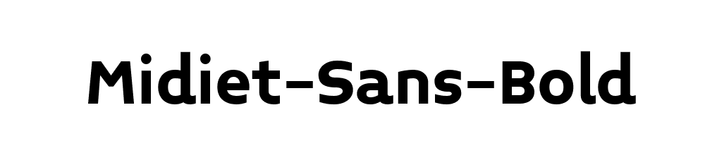 Midiet-Sans-Bold