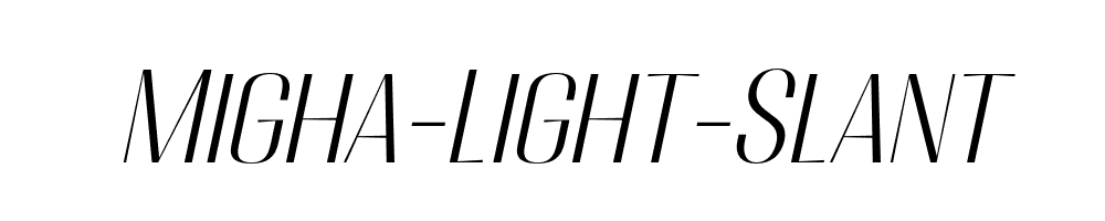 Migha-Light-Slant