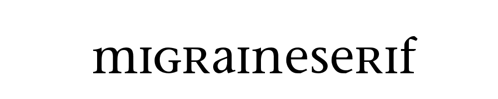 MigraineSerif