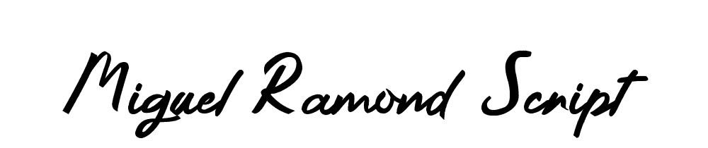 Miguel Ramond Script