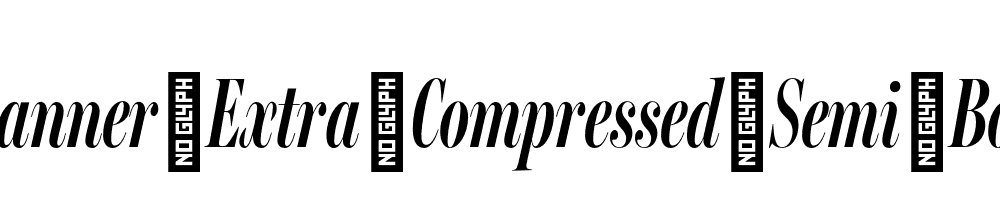 Miller-Banner-Extra-Compressed-Semi-Bold-Italic