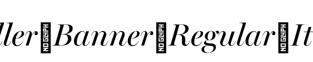 Miller-Banner-Regular-Italic