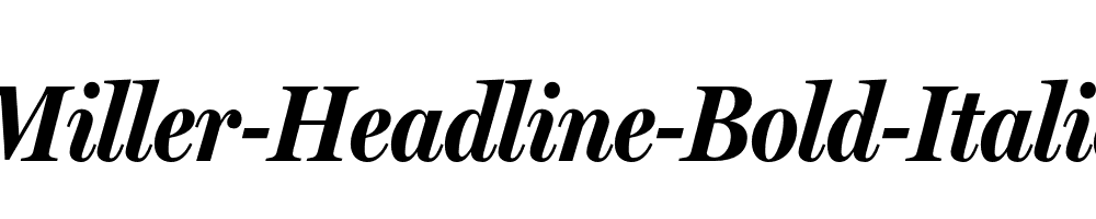 Miller-Headline-Bold-Italic