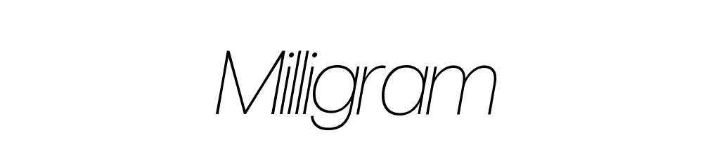 Milligram