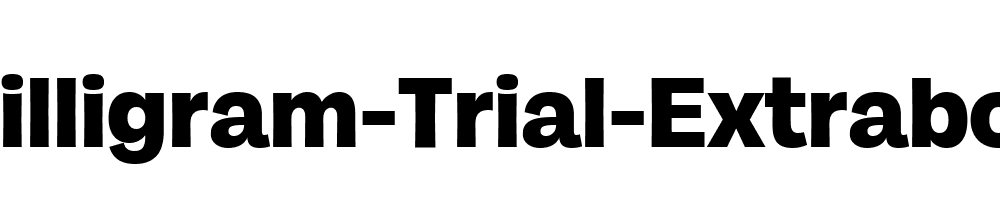 Milligram-Trial-Extrabold