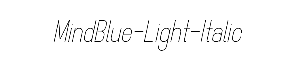 MindBlue-Light-Italic