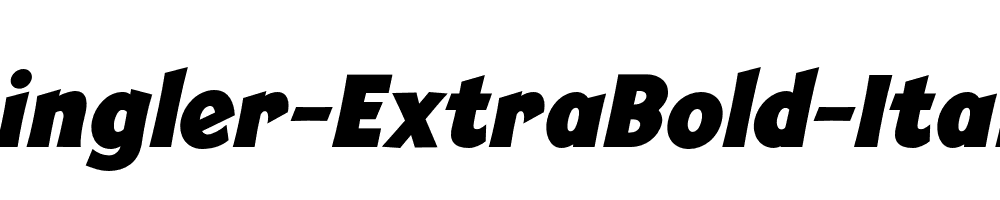 Mingler-ExtraBold-Italic