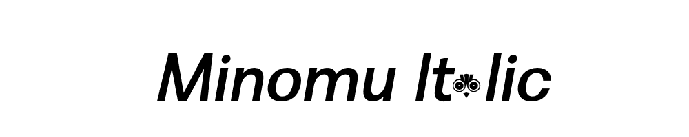 Minomu-Italic