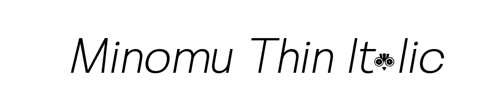 Minomu-Thin-Italic