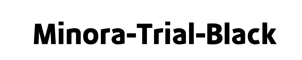 Minora-Trial-Black