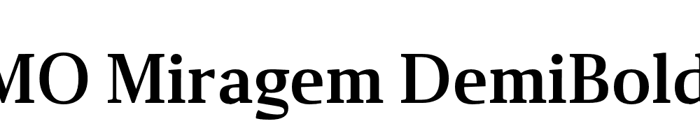 FSP DEMO Miragem DemiBold Regular