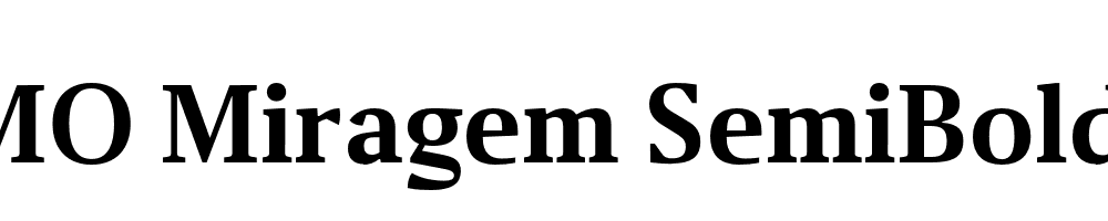 FSP DEMO Miragem SemiBold Regular