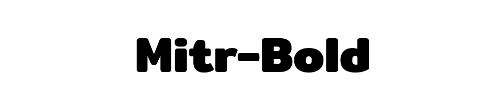 Mitr-Bold