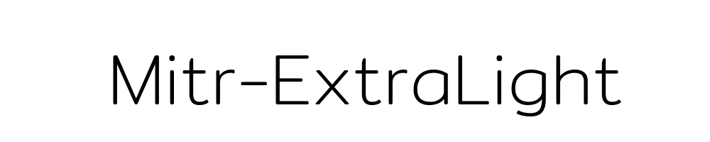 Mitr-ExtraLight