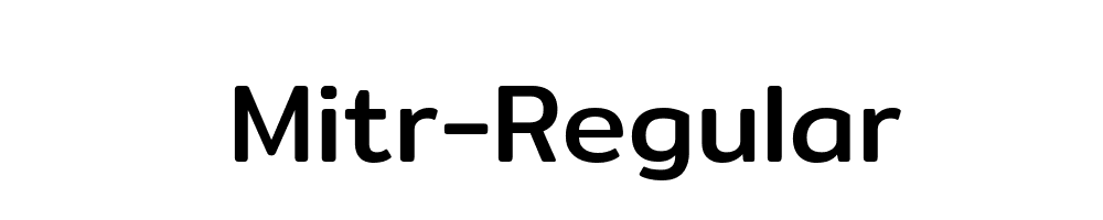 Mitr-Regular