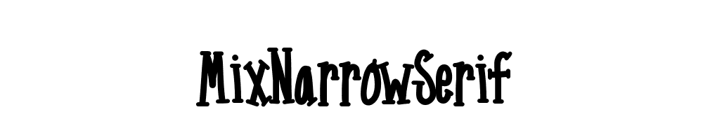 MixNarrowSerif