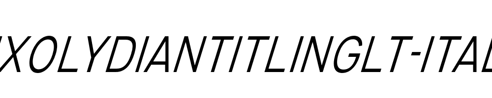 MixolydianTitlingLt-Italic