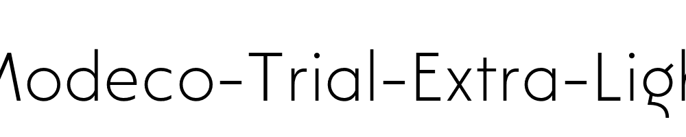 Modeco-Trial-Extra-Light