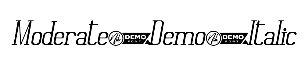 Moderate-Demo-Italic