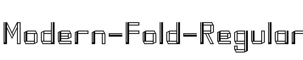 Modern-Fold-Regular