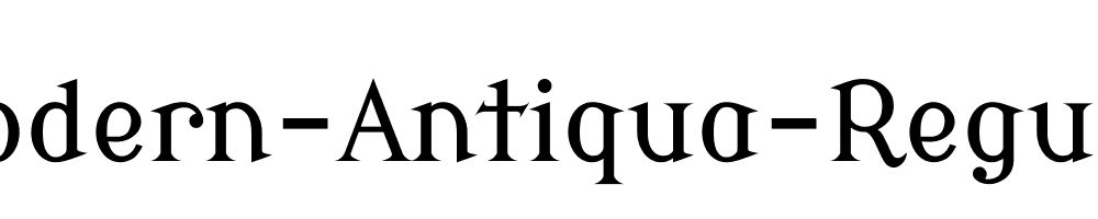 Modern-Antiqua-Regular