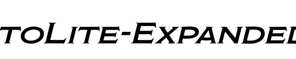 ModestoLite-Expanded-Italic