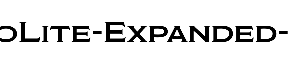 ModestoLite-Expanded-Regular