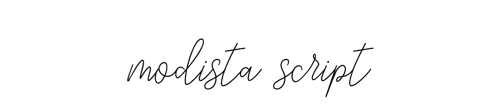 Modista Script