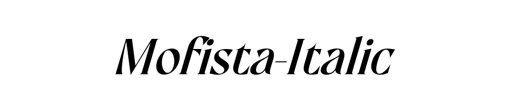 Mofista-Italic