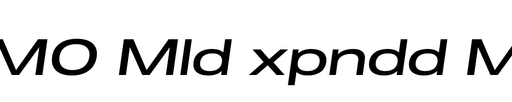 FSP DEMO Mld xpndd Mdm Italic