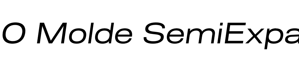 FSP DEMO Molde SemiExpanded Italic