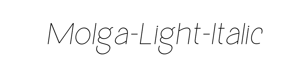 Molga-Light-Italic