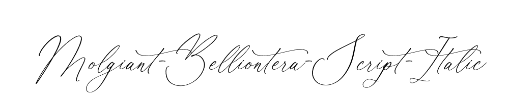 Molgiant-Belliontera-Script-Italic