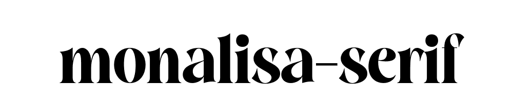 Monalisa Serif