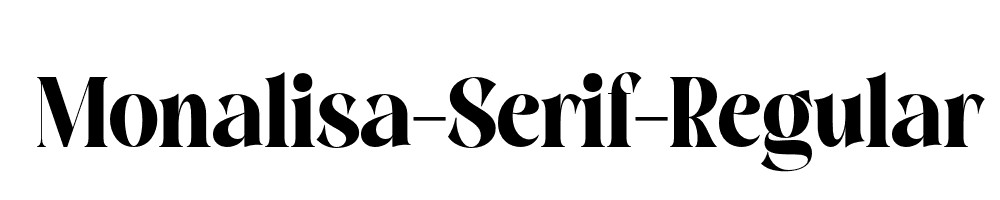 Monalisa-Serif-Regular