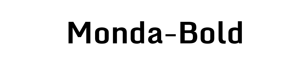 Monda-Bold