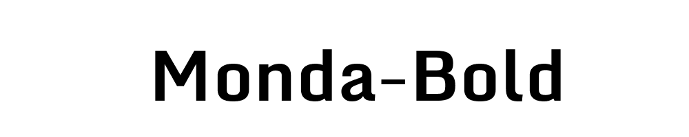 Monda-Bold