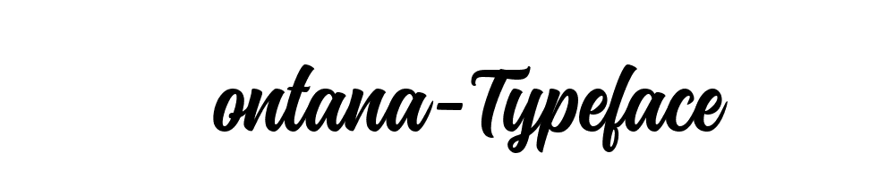 Montana-Typeface