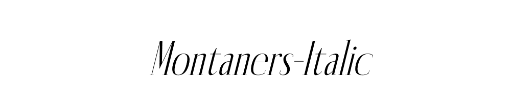 Montaners-Italic