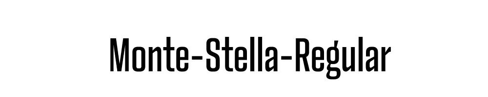 Monte-Stella-Regular