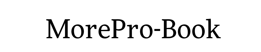 MorePro-Book