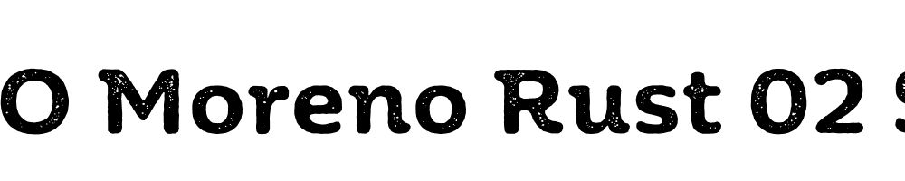  DEMO Moreno Rust 02 SemiBold SemiBold