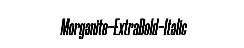 Morganite-ExtraBold-Italic