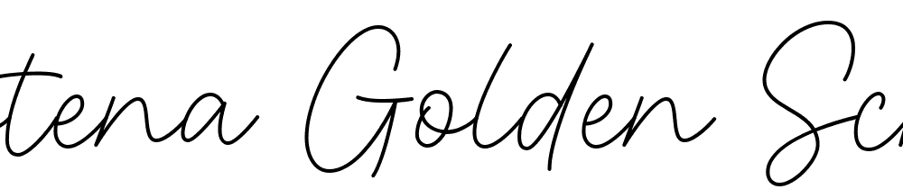 Motena Golden Script