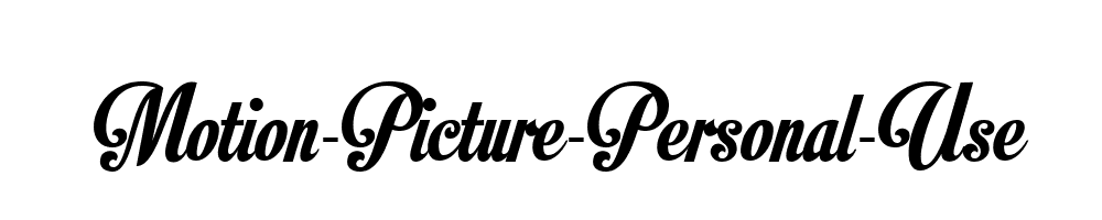 Motion-Picture-Personal-Use