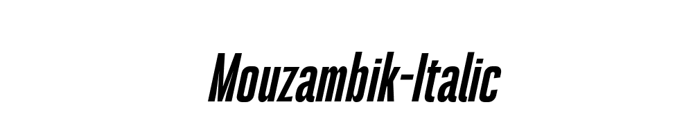 Mouzambik-Italic